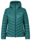 VAUDE Women's Monviso Down Hooded Jacket Outdoorjacke Damen - dark fjord green