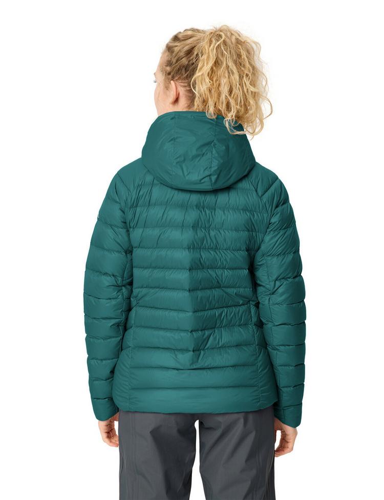 VAUDE VAUDE Women's Monviso Down Hooded Jacket Outdoorjacke Damen - dark fjord green - 1 | SportScheck