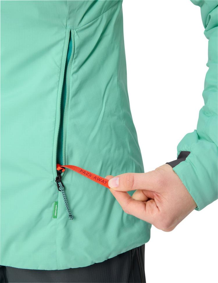 VAUDE VAUDE Women's Monviso Warm Jacket Outdoorjacke Damen - sage - 0 | SportScheck