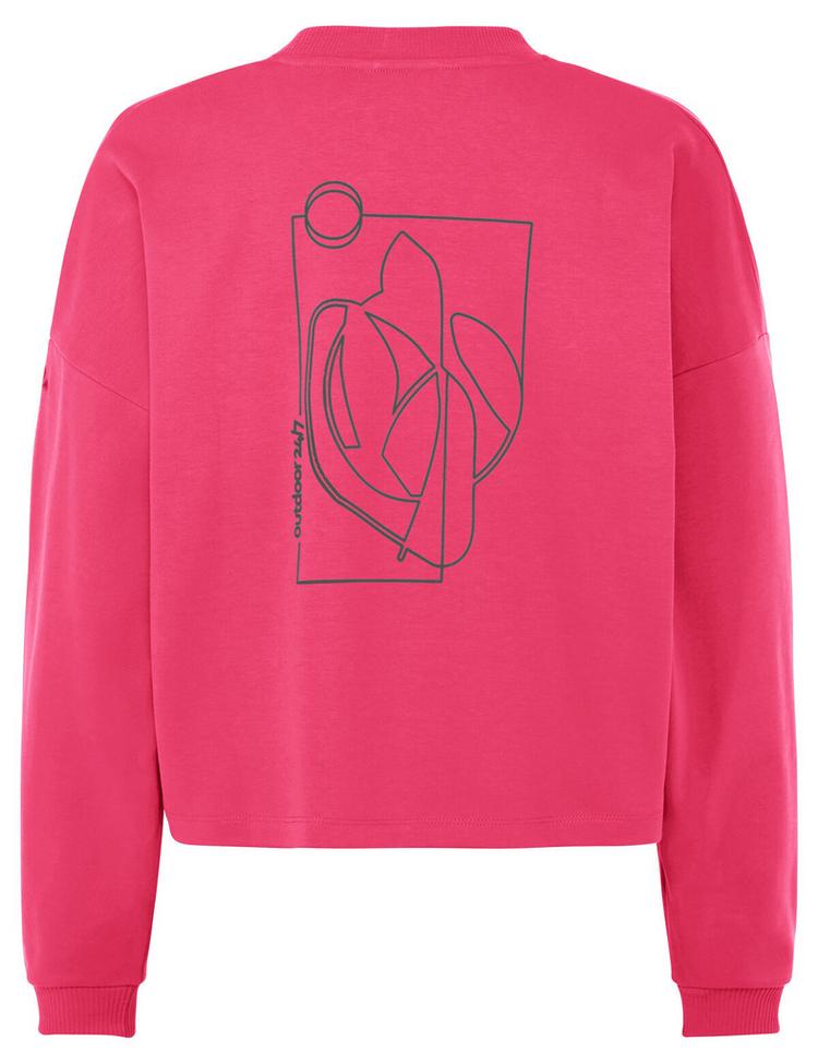 VAUDE VAUDE Women's Najun LS Shirt T-Shirt Damen - hibiscus pink - 0 | SportScheck