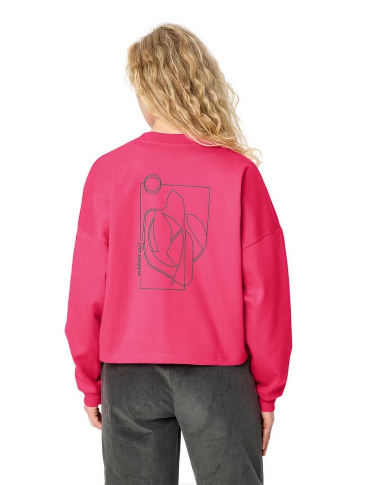 VAUDE VAUDE Women's Najun LS Shirt T-Shirt Damen - hibiscus pink - 1 | SportScheck