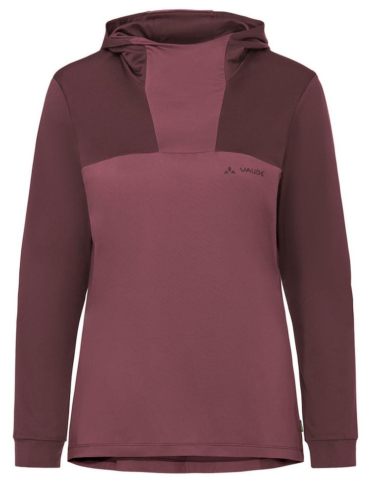 VAUDE VAUDE Women's Qimsa Hoody Sweatshirt Damen - ruby dusk - 0 | SportScheck