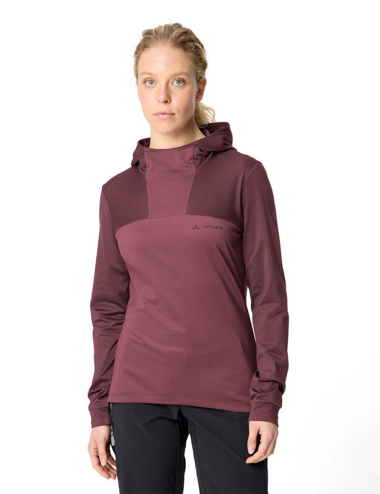 VAUDE VAUDE Women's Qimsa Hoody Sweatshirt Damen - ruby dusk - 0 | SportScheck