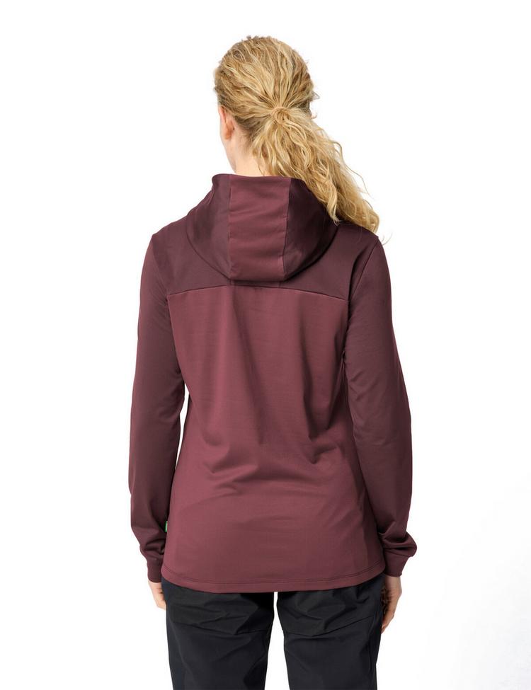 VAUDE VAUDE Women's Qimsa Hoody Sweatshirt Damen - ruby dusk - 1 | SportScheck