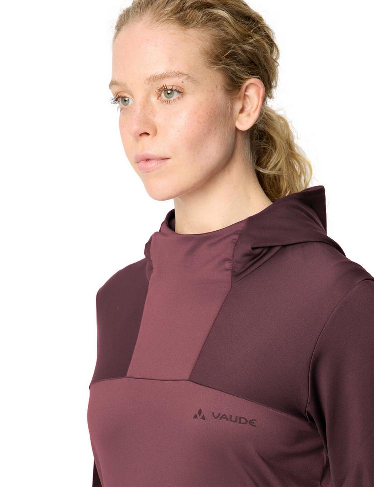 VAUDE VAUDE Women's Qimsa Hoody Sweatshirt Damen - ruby dusk - 1 | SportScheck