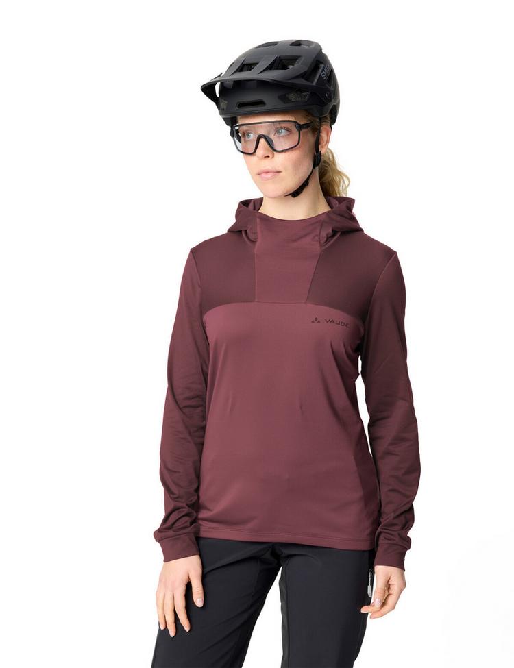 VAUDE VAUDE Women's Qimsa Hoody Sweatshirt Damen - ruby dusk - 2 | SportScheck