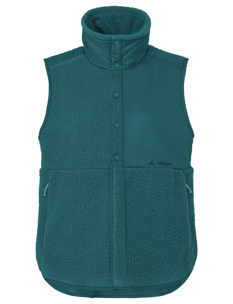 VAUDE VAUDE Women's Najun Fleece Vest Outdoorweste Damen - dark fjord green - 0 | SportScheck