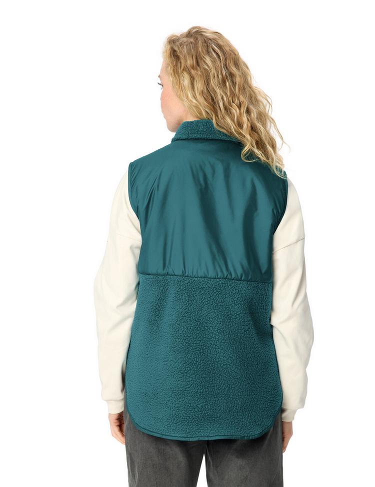 VAUDE VAUDE Women's Najun Fleece Vest Outdoorweste Damen - dark fjord green - 1 | SportScheck