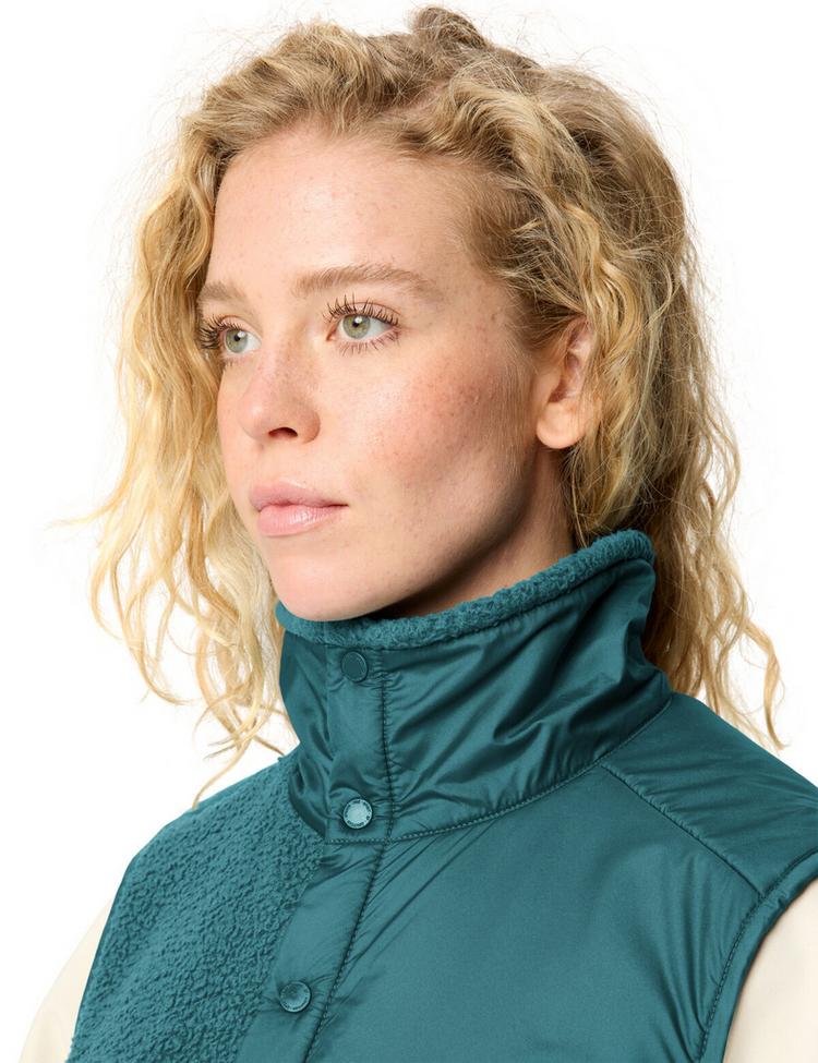VAUDE VAUDE Women's Najun Fleece Vest Outdoorweste Damen - dark fjord green - 1 | SportScheck