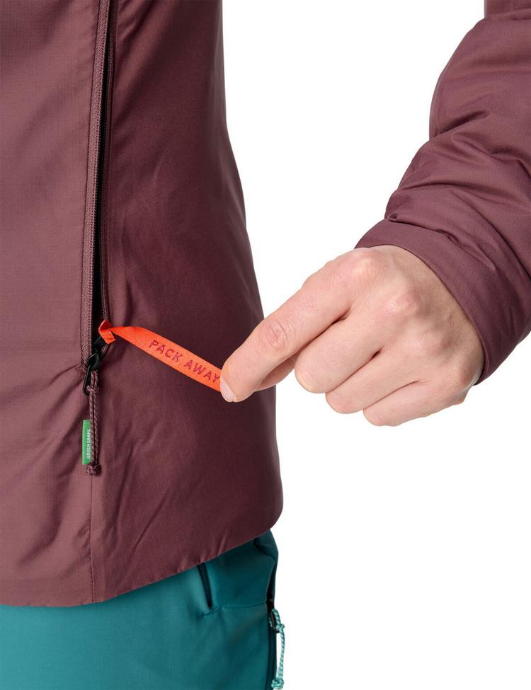 VAUDE VAUDE Women's Monviso Warm Jacket Outdoorjacke Damen - ruby dusk - 0 | SportScheck
