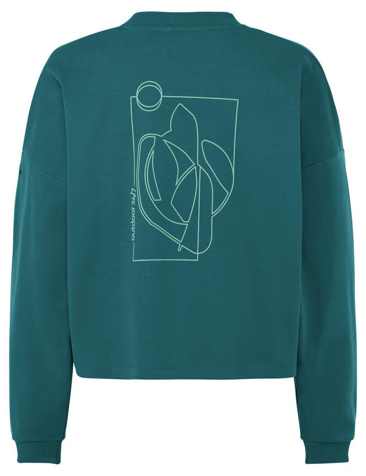 VAUDE VAUDE Women's Najun LS Shirt T-Shirt Damen - dark fjord green - 0 | SportScheck