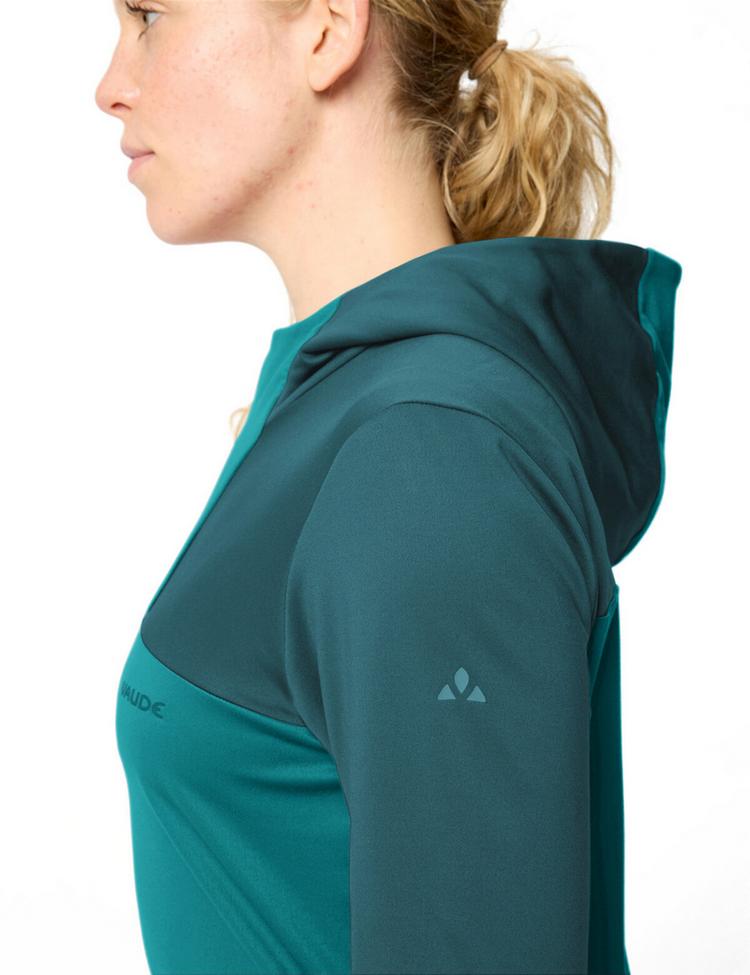VAUDE VAUDE Women's Qimsa Hoody Sweatshirt Damen - fjord green - 0 | SportScheck