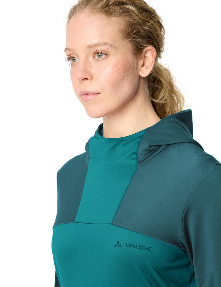 VAUDE VAUDE Women's Qimsa Hoody Sweatshirt Damen - fjord green - 1 | SportScheck