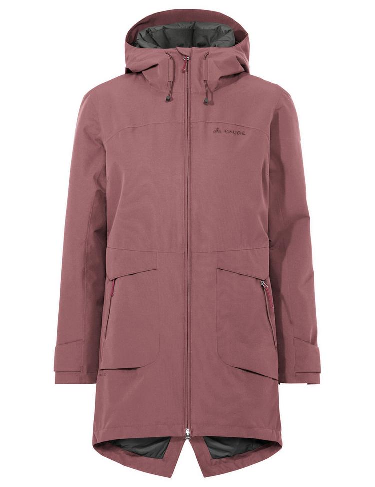 VAUDE VAUDE Women's Skomer Winter Parka III Outdoorjacke Damen - ruby dusk - 0 | SportScheck