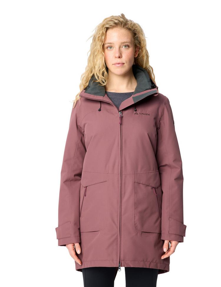 VAUDE VAUDE Women's Skomer Winter Parka III Outdoorjacke Damen - ruby dusk - 0 | SportScheck