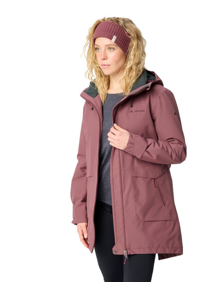 VAUDE VAUDE Women's Skomer Winter Parka III Outdoorjacke Damen - ruby dusk - 2 | SportScheck