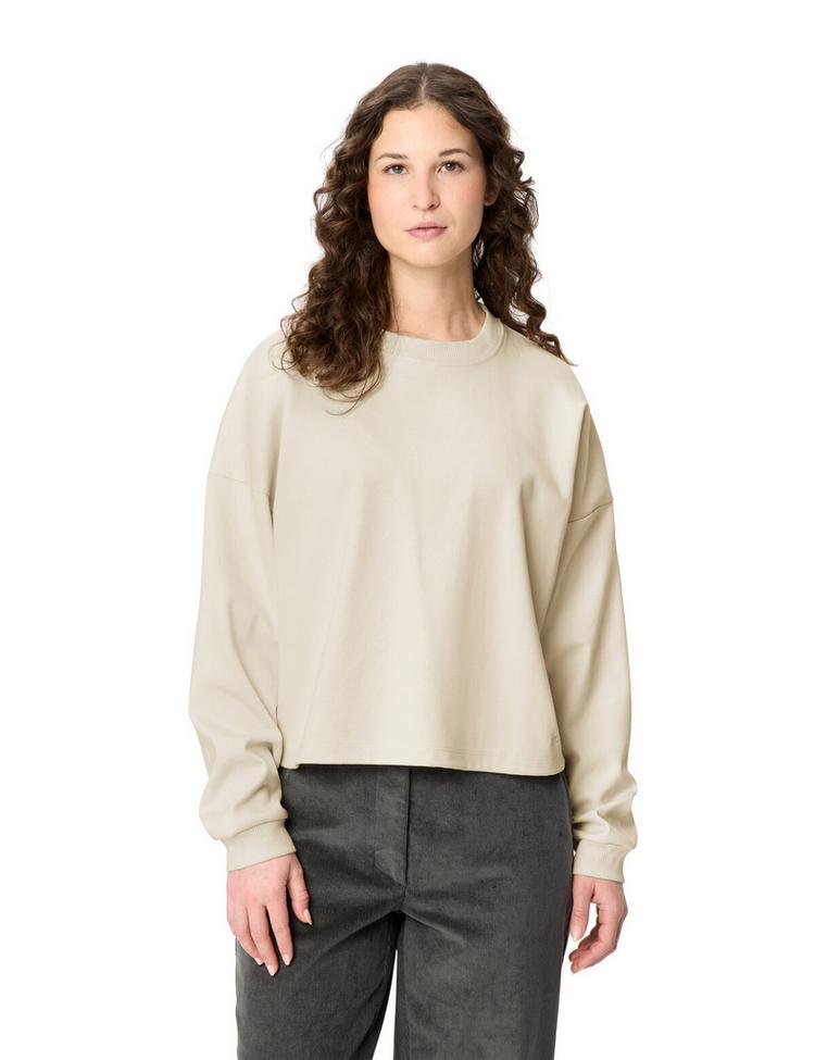 VAUDE VAUDE Women's Najun LS Shirt T-Shirt Damen - ecru uni - 0 | SportScheck