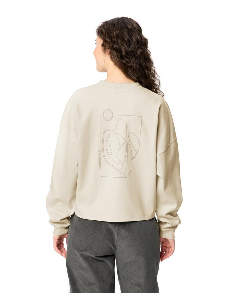 VAUDE VAUDE Women's Najun LS Shirt T-Shirt Damen - ecru uni - 1 | SportScheck