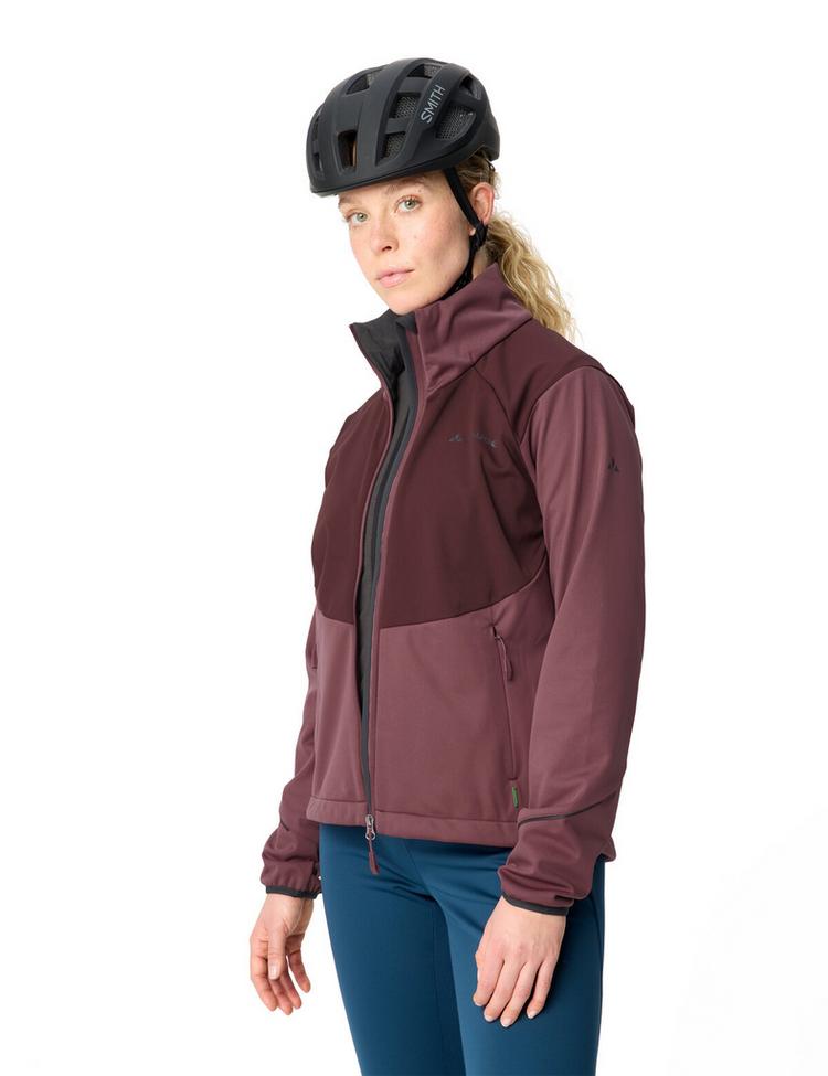 VAUDE VAUDE Women's Wintry Jacket V Fahrradjacke Damen - ruby dusk - 2 | SportScheck