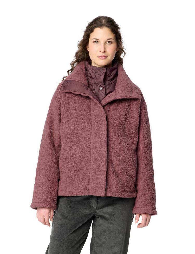 VAUDE VAUDE Women's Najun 3in1 Jacket Outdoorjacke Damen - ruby dusk - 0 | SportScheck