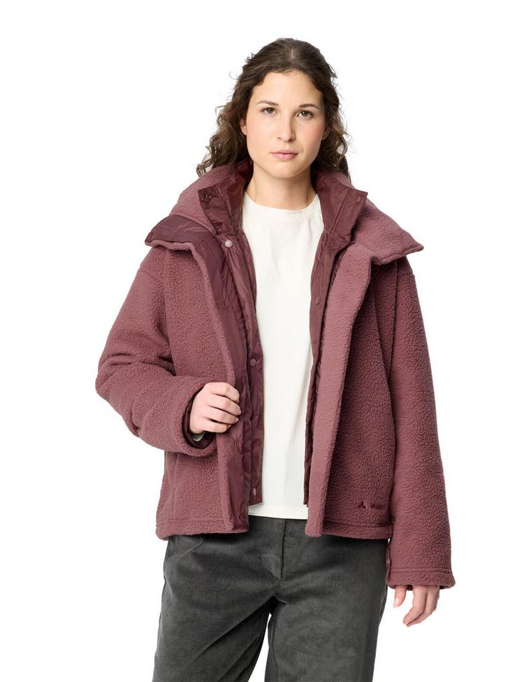 VAUDE VAUDE Women's Najun 3in1 Jacket Outdoorjacke Damen - ruby dusk - 4 | SportScheck