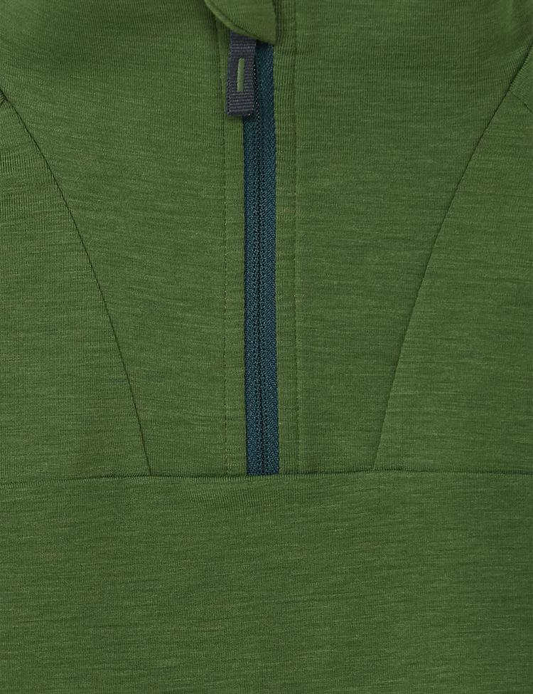 VAUDE VAUDE Kids Rokua Halfzip Longshirt Kinder - thyme - 0 | SportScheck