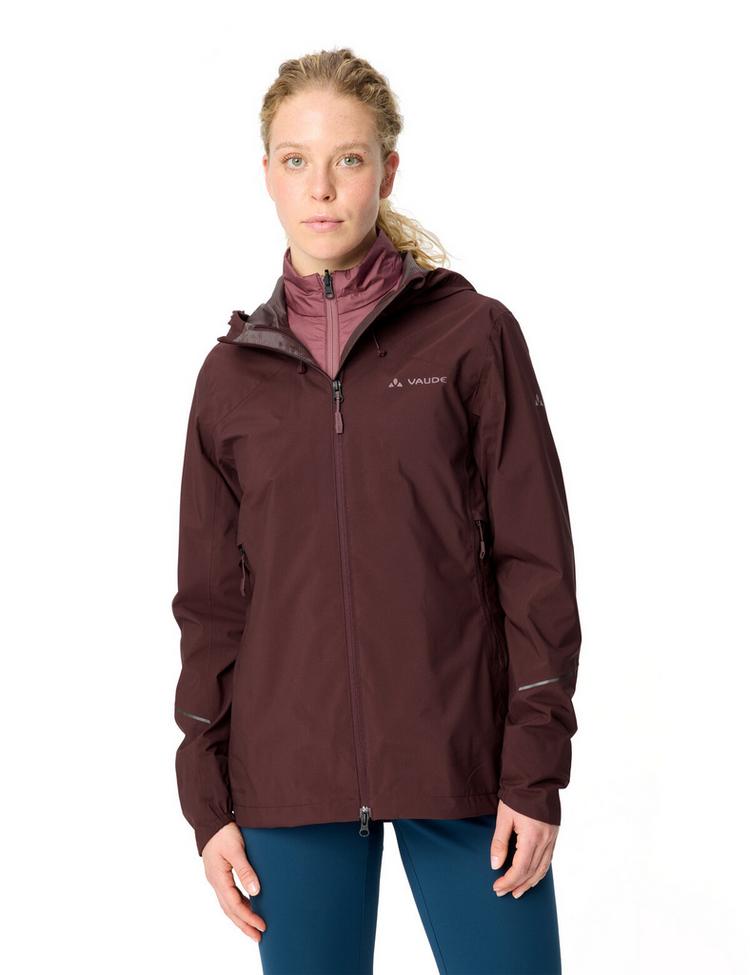 VAUDE VAUDE Women's Yaras 3in1 Jacket II Doppeljacke Damen - dark oak - 0 | SportScheck
