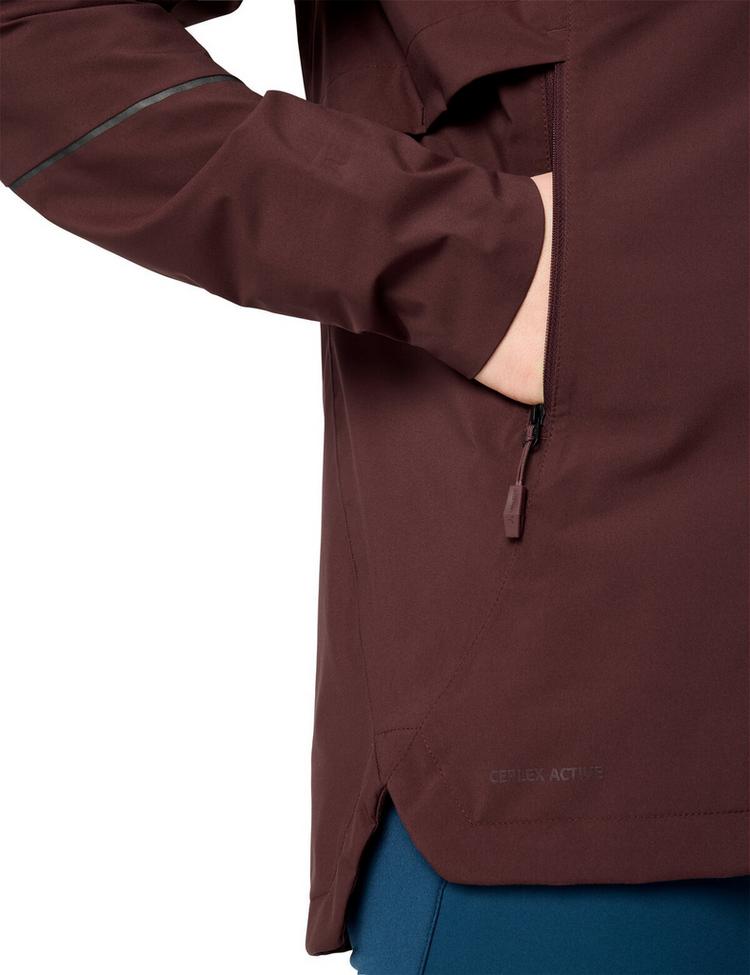 VAUDE VAUDE Women's Yaras 3in1 Jacket II Doppeljacke Damen - dark oak - 0 | SportScheck