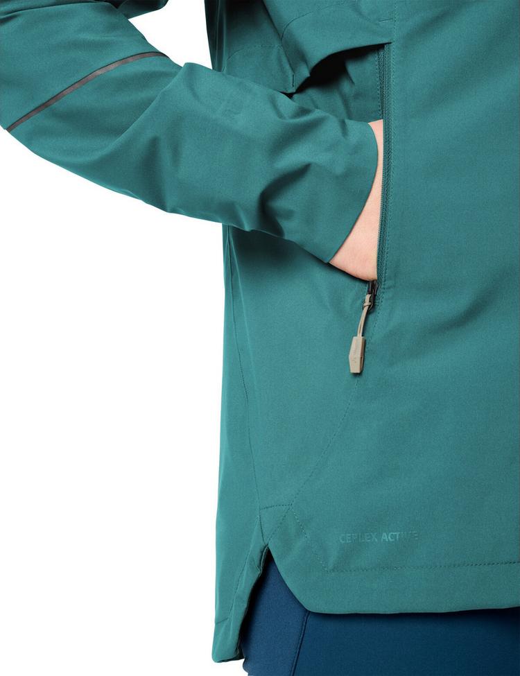 VAUDE VAUDE Women's Yaras 3in1 Jacket II Doppeljacke Damen - fjord green - 0 | SportScheck