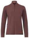 VAUDE Women's Wintry FZ LS-Shirt Trikot Damen - ruby dusk
