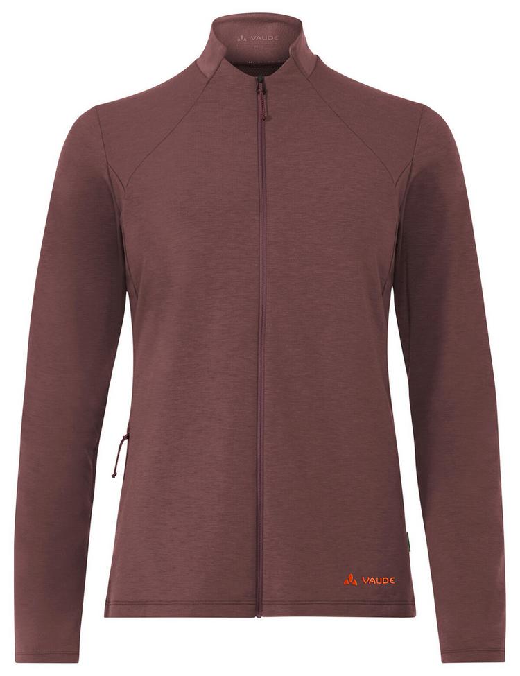 VAUDE VAUDE Women's Wintry FZ LS-Shirt Trikot Damen - ruby dusk - 0 | SportScheck
