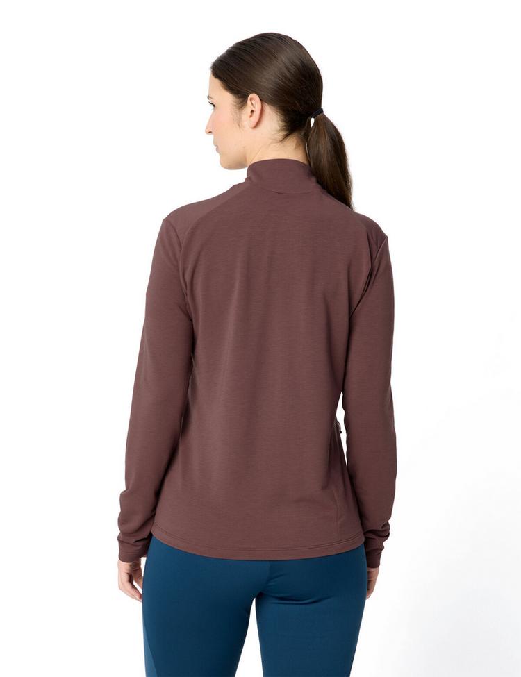 VAUDE VAUDE Women's Wintry FZ LS-Shirt Trikot Damen - ruby dusk - 1 | SportScheck