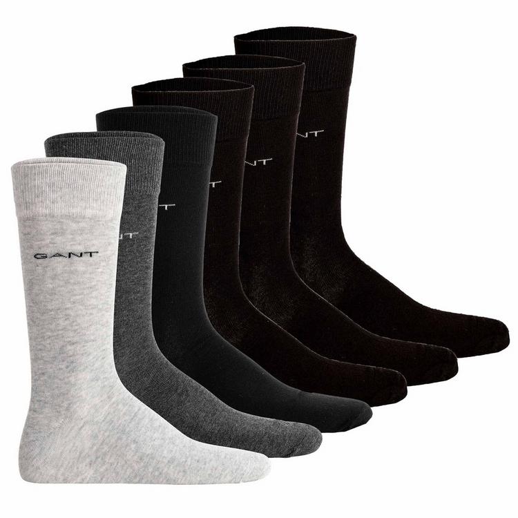 GANT GANT Socken Socken Herren - Schwarz/Schwarz/Graut&ouml;ne - 0 | SportScheck
