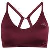 adidas Optime Essentials Workout Shine BH mit BH Damen - Maroon