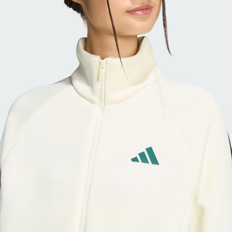 adidas adidas Stadium Trainingsjacke Trainingsanzug Damen - Ivory - 0 | SportScheck