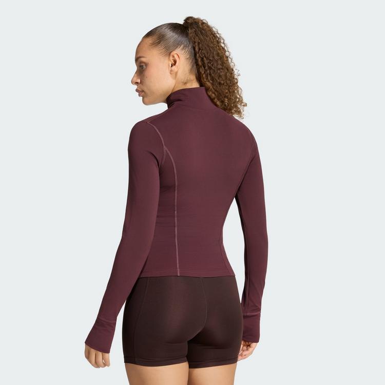 adidas adidas 3-STRIPES STUDIO Jacke mit Trainingsanzug Damen - Aurora Ruby - 1 | SportScheck