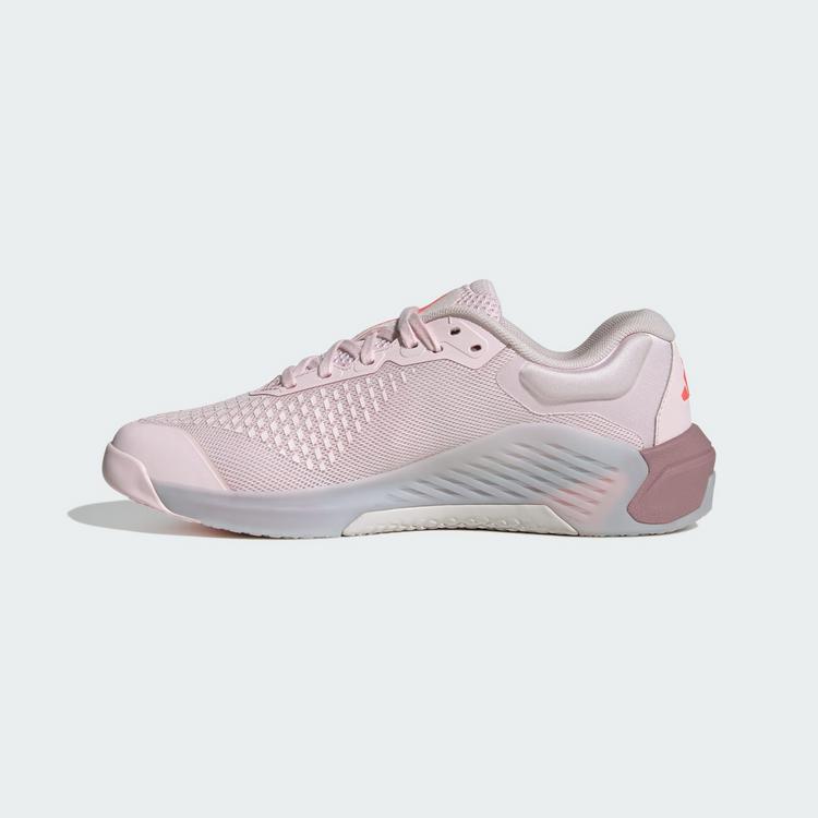 adidas adidas Dropset 4 Power Trainingsschuh Fitnessschuhe Damen - Distilled Pink / Zero Metalic / Solar Turbo - 5 | SportScheck