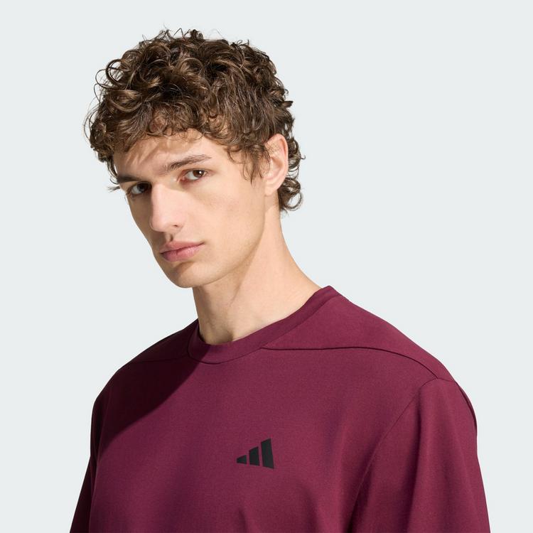 adidas adidas PrimeLift Essentials Workout Grafik T-Shirt Herren - Maroon - 0 | SportScheck