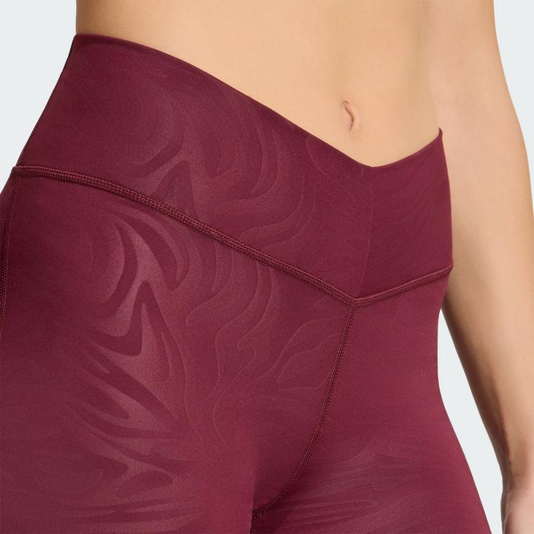 adidas adidas All Me Essentials Grafik Leggings Tights Damen - Maroon - 0 | SportScheck