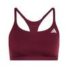 adidas Optime Essentials leicht st&uuml;tzender BH Damen - Maroon