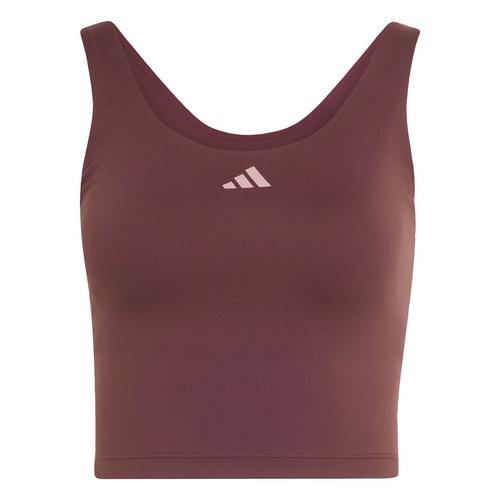 adidas 3-Streifen Studio All Me Tanktop, Funktionstank Damen