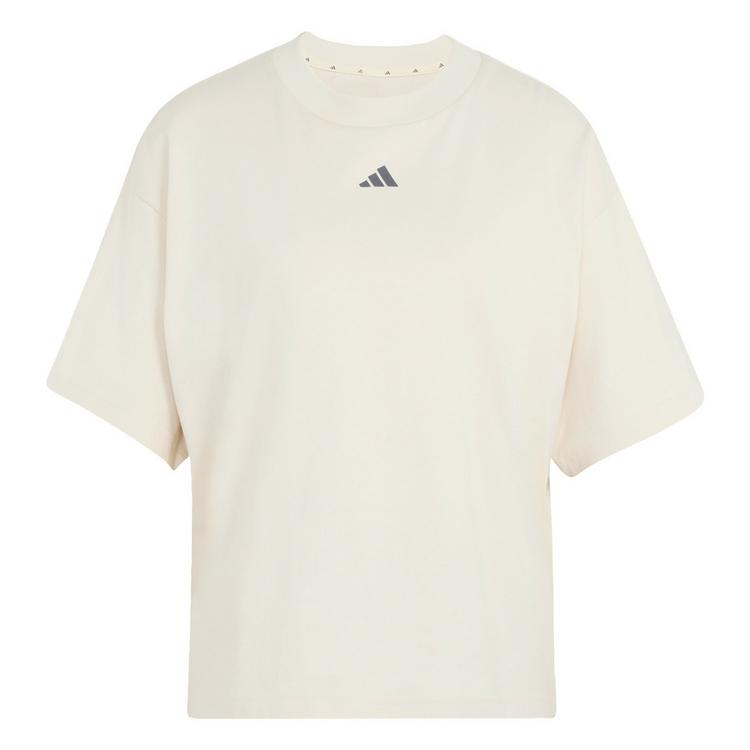 adidas adidas 3 STRIPES STUDIO BOYFRIEND T-SHIRT T-Shirt Damen - Wonder White - 0 | SportScheck