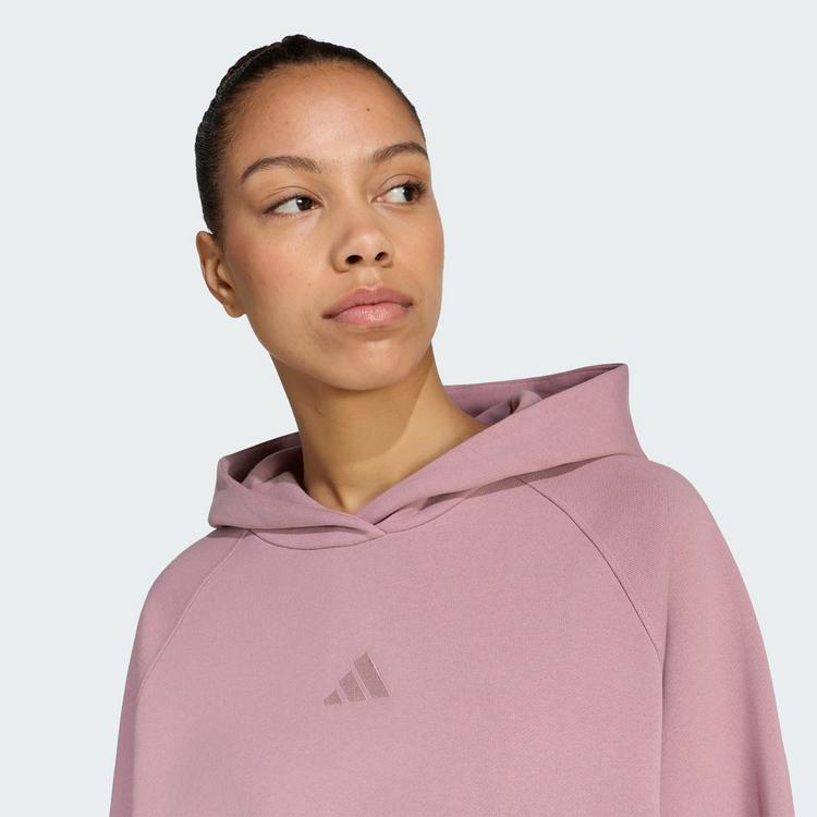 adidas adidas ADIDAS KIT 3-STREIFEN HOODIE Hoodie Damen - Magic Mauve / Off White - 0 | SportScheck