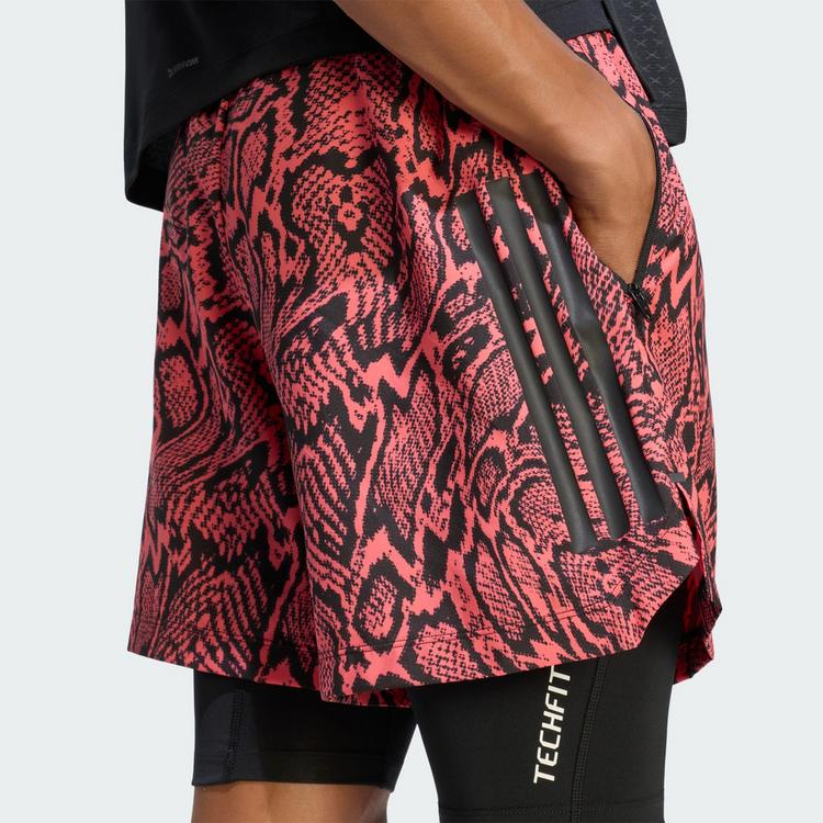 adidas adidas D4T PrimeLift SHORTS, Allover-Print Shorts Herren - Pure Turbo / Black - 0 | SportScheck
