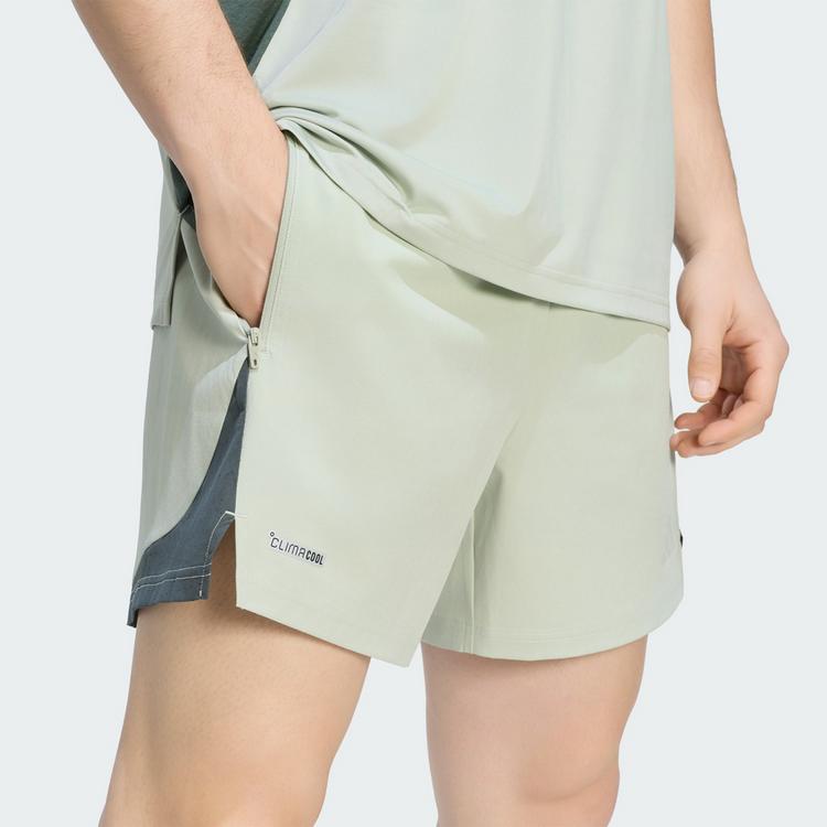 adidas adidas TECH APPAREL CLIMACOOL SHORTS, Shorts Herren - Halo Green / Legend Ivy - 0 | SportScheck