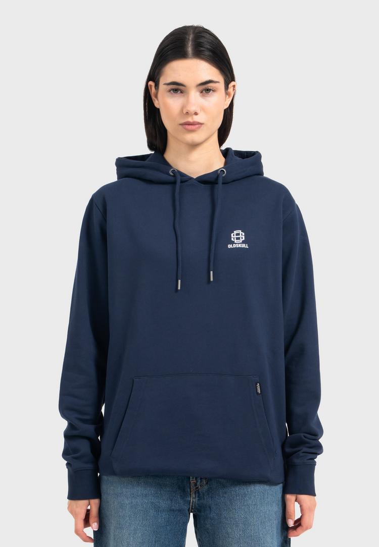 OLDSKULL OLDSKULL Asian Blossom Queen Logo Graphic Hoodie Herren - Navy Blue - 3 | SportScheck