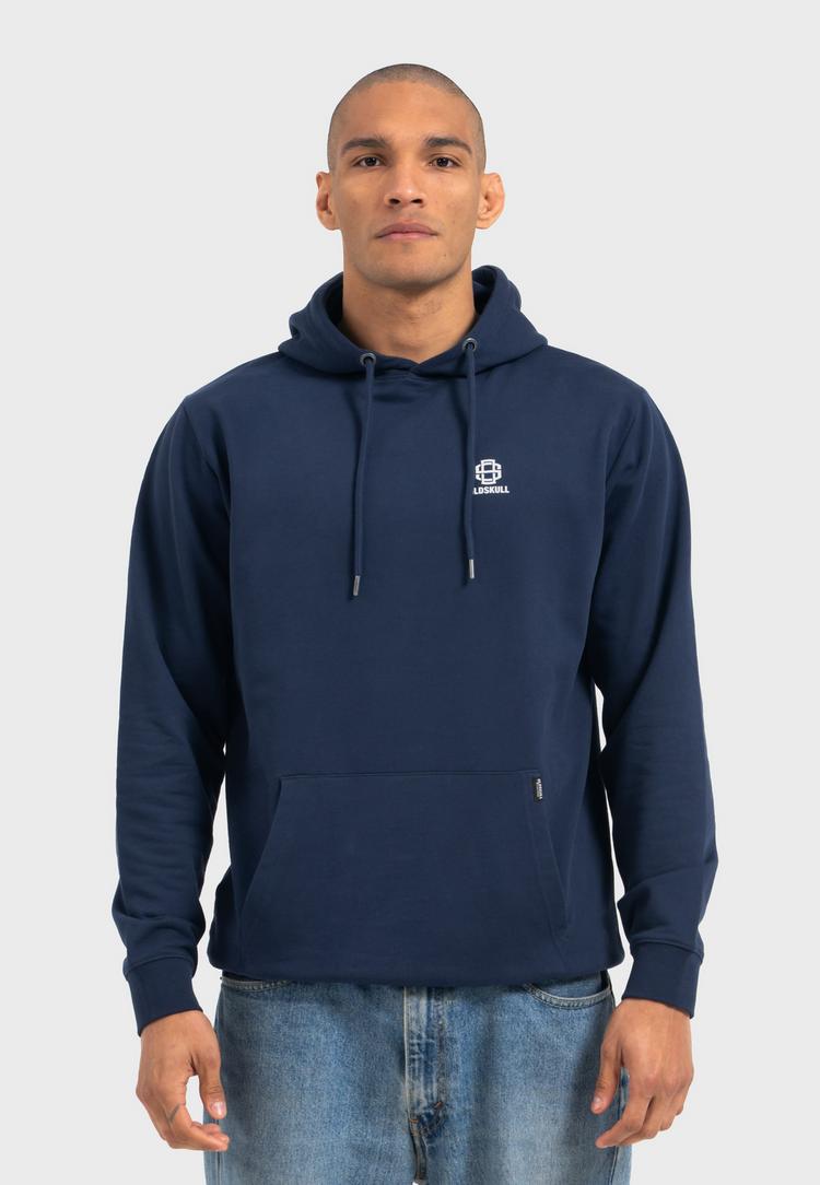 OLDSKULL OLDSKULL Asian Blossom Queen Logo Graphic Hoodie Herren - Navy Blue - 5 | SportScheck