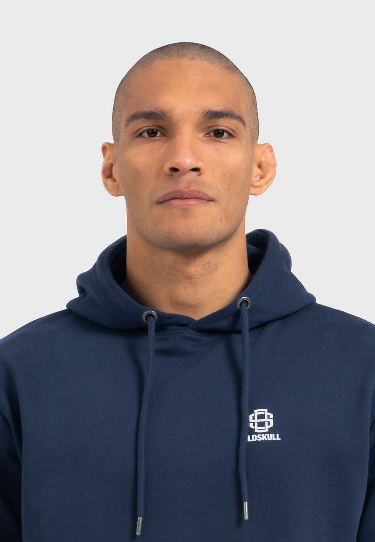 OLDSKULL OLDSKULL Asian Blossom Queen Logo Graphic Hoodie Herren - Navy Blue - 1 | SportScheck