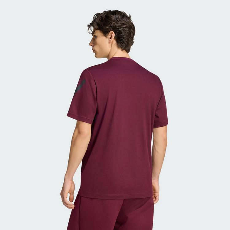 adidas adidas ADIDAS Z.N.E. T-SHIRT T-Shirt Herren - Maroon - 1 | SportScheck