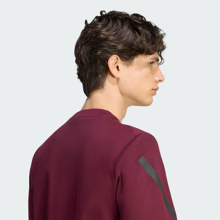 adidas adidas ADIDAS Z.N.E. T-SHIRT T-Shirt Herren - Maroon - 1 | SportScheck